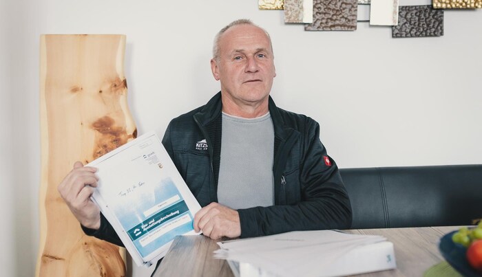Alois Eder hat in Kaprun von der Gswb im Oktober eine Wohnung gekauft. Mit jedem Tag fallen dem 54-Jährigen neue Baumängel auf, manche, waren offensichtlich. 