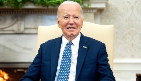Der ehemalige US-Präsident Joe Biden ist an Krebs erkrankt. (Bild: AP)