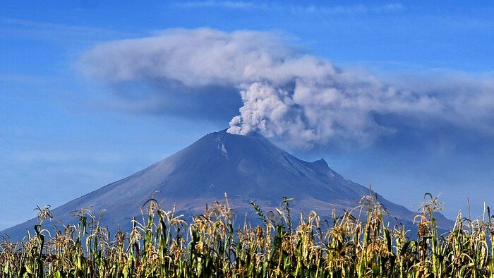 Unruhiger Popocatépetl: Zuletzt wieder 77 Ausbrüche in 24 Stunden