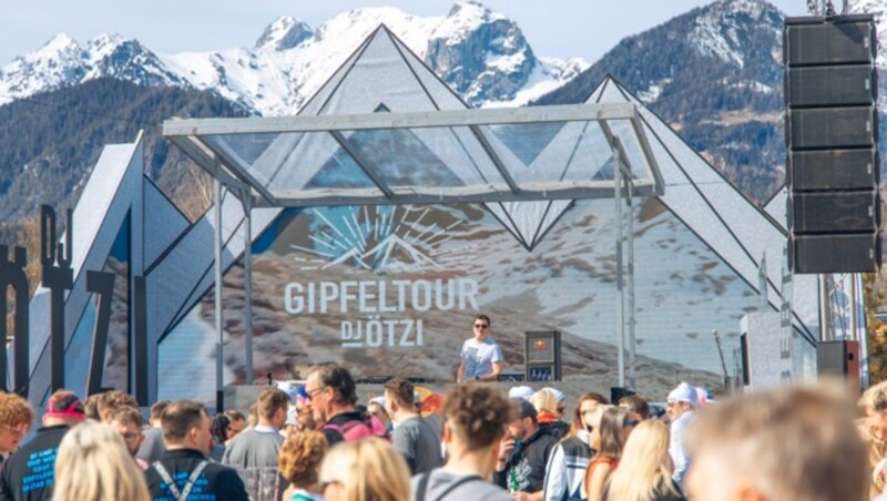 Der größte DJ der Alpen legt wieder auf. (Bild: Kerstin Pröll)