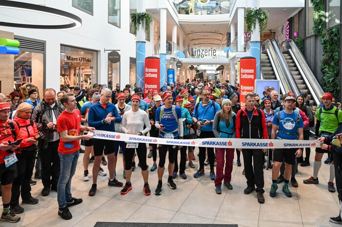 Start und Ziel befinden sich in der Linzerie am Taubenmarkt.