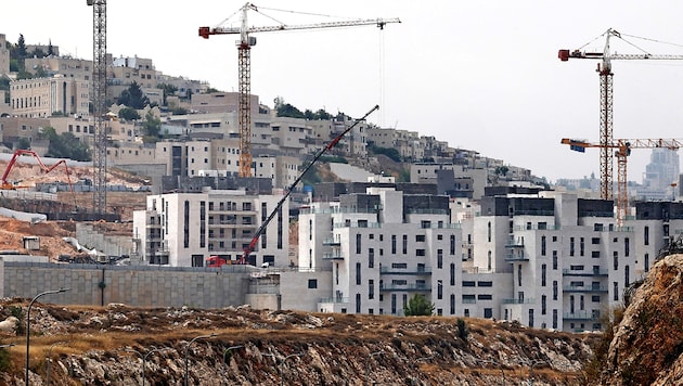 Bau neuer Siedlungen im Westjordanland