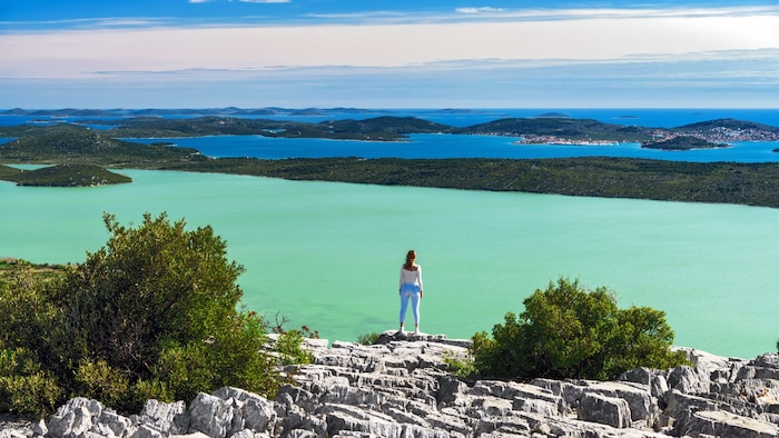 If you want to enjoy a fantastic view of Lake Vrana, climb the Kamenjak viewpoint.