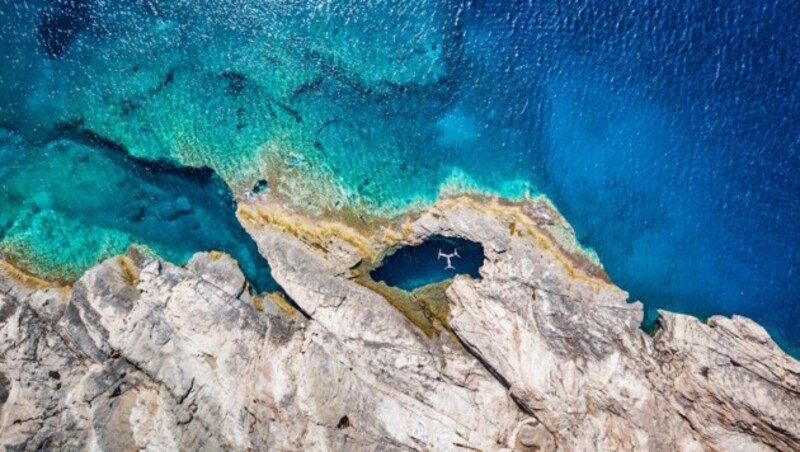Besuchen Sie das natürliche Meeresbad Zmajevo oko in Dugi otok. (Bild: Aleksandar Gospić)