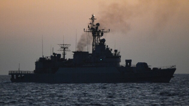 Ein Marineschiff aus China (Symbolbild) (Bild: AFP)