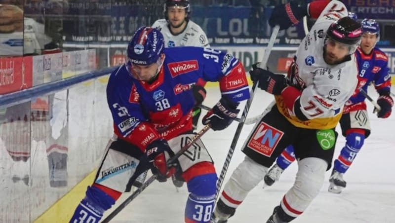 Dario Winkler im Pre-Playoff gegen Vorarlberg. (Bild: Christof Birbaumer)