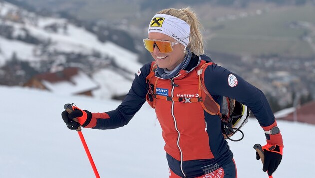 Skibergsteigerin Sarah Dreier will in Schladming angreifen. (Bild: Hannes Wallner)