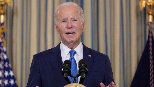 US President Biden is said to be physically fit. (Bild: AP)