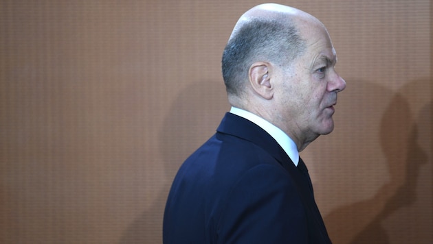 According to Scholz, French and British troops are already actively involved in combat operations in Ukraine. (Bild: AFP)