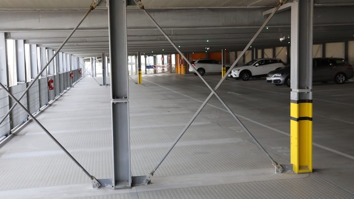 This garage at the main station is also said to be in the investigators' sights.