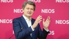 Helmut Brandstätter geht als NEOS-Spitzenkandidat ins Rennen. (Bild: Michael Indra / SEPA.Media / picturedesk.com)