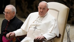 Der Papst am 28. Februar (Bild: AP)