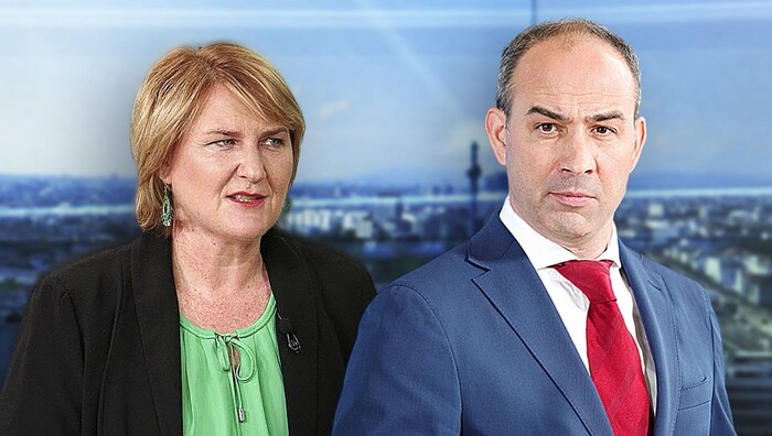 Exchange of blows between the Green Krismer and FPÖ provincial councillor Luisser