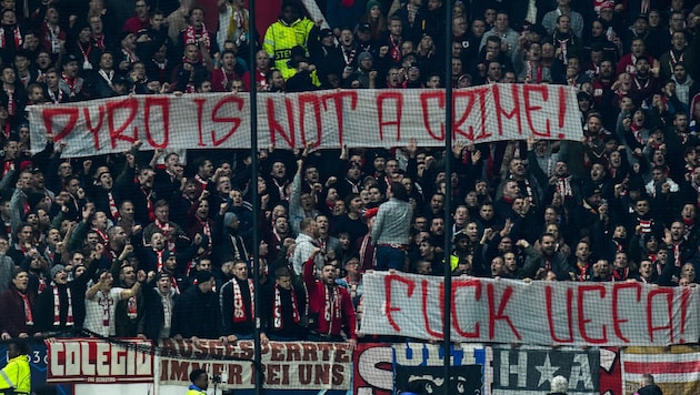 Beim nächsten Champions-League-Auswärtsspiel werden keine Bayern-Fans auf den Rängen zu sehen sein. (Bild: AFP or licensors)