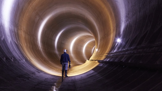 The new sewer will run over nine kilometers underground in the west of Vienna. (Bild: Wien Kanal)