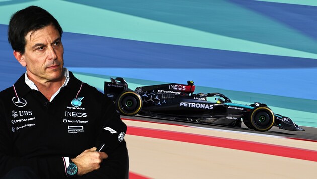 Lewis Hamilton (right) starts his last season under Toto Wolff (left). (Bild: GEPA pictures)