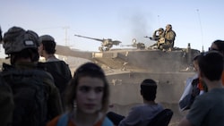 Israelische Soldaten im Gazastreifen (Bild: AFP)