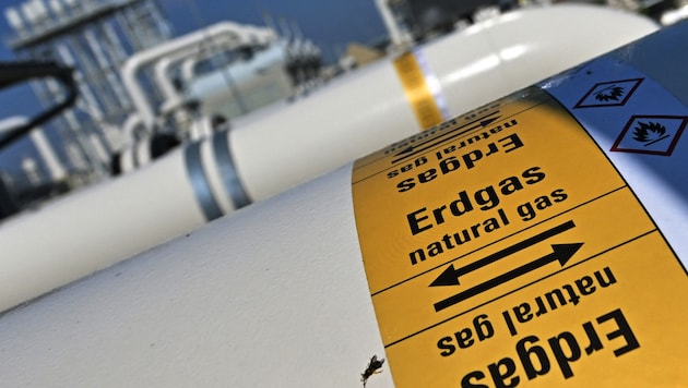 Gas pipeline in Upper Austria (Bild: AFP)