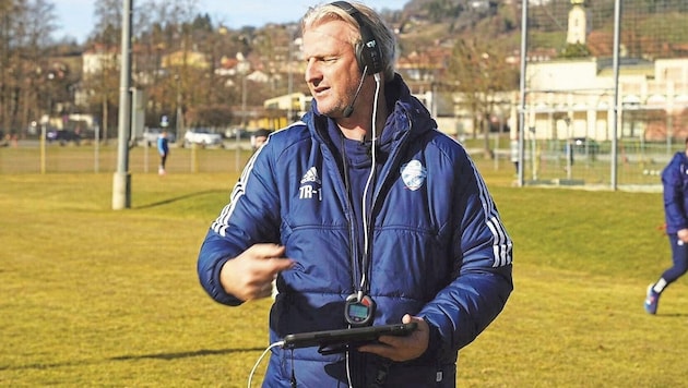 Hartberg-Trainer Markus Schopp testete den Coachwhisperer. (Bild: Coachwhisperer)