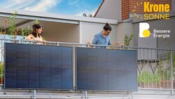 Krone SolMate ist nicht nur eine Investition in umweltfreundliche Energie, sondern auch in die Zukunft des eigenen Zuhauses. Die Mini-PV- Anlage punktet mit Speicher und vielfältigen Installationsmöglichkeiten. (Bild: Krone Marketing, Krone KREATIV)