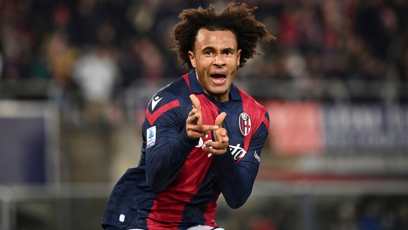 Joshua Zirkzee gets off to a flying start at Bologna. (Bild: ASSOCIATED PRESS)