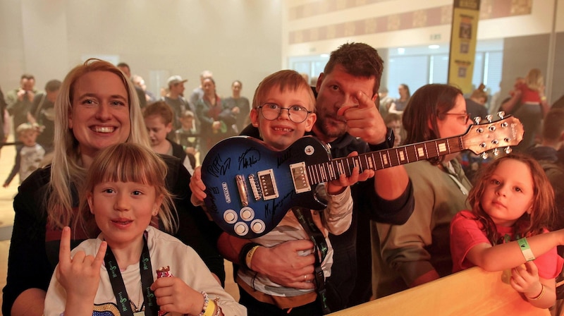 Die jungen Besucher waren begeistert (Bild: Helmut Kronewitter)