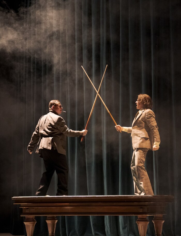 Man wird sich um die Witwe noch schlagen: Robert Bartneck (Raoul de St. Brioche), Michael ...