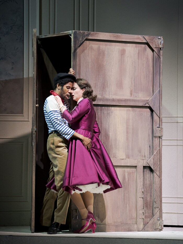 Wo die Liebe hinfällt: Aaron-Casey Gould (Camille de Rosillon), Hedwig Ritter (Valencienne)