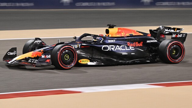 Max Verstappen starts the Bahrain Grand Prix from pole position. (Bild: AFP)