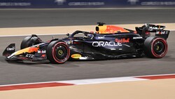 Max Verstappen geht von der Poleposition aus in den Grand Prix von Bahrain. (Bild: AFP)