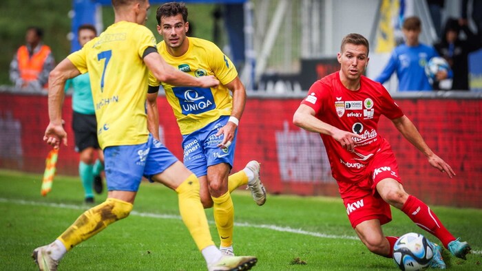 Sebastian Santin (r.) und seine Teamkollegen haben sich nie aufgegeben.