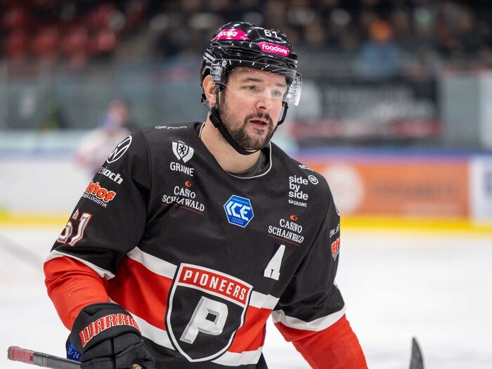 Routinier Patrick Spannring glaubt an eine Chance der Pioneers gegen Rekordmeister KAC.