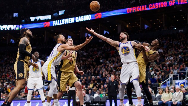 Toronto konnte gegen die Warriors keinen Erfolg verbuchen. (Bild: GETTY IMAGES NORTH AMERICA)