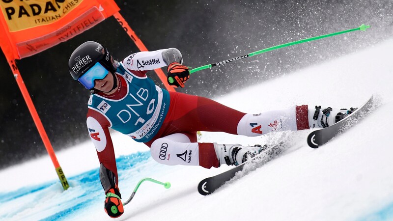 Cornelia Hütter finished in second place (Bild: ASSOCIATED PRESS)