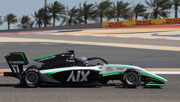 Charlie Wurz beendete sein Formel-3-Debüt auf Rang 16.