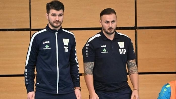 Marko Petricevic (re.) und Haris Malkoc (li.) gehen mit ihren Jungs auf den Titel los.