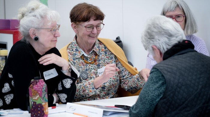 The senior students complete eight modules in four semesters