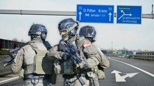 Karner-Personenschützer haben einem Autofahrer auf der Stockerauer Schnellstraße das Leben gerettet. Der Mann hatte vermutlich einen epileptischen Anfall (Symbolbild). (Bild: Antal Imre; Patrick Huber Krone KREATIV,)