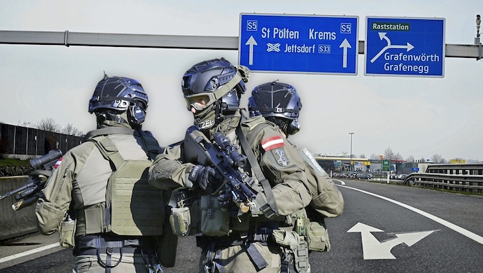 Karner-Personenschützer haben einem Autofahrer auf der Stockerauer Schnellstraße das Leben ...