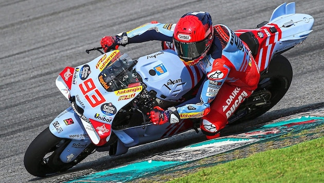 Marc Marquez startet in Katar erstmals auf Ducati (Bild: EPA)