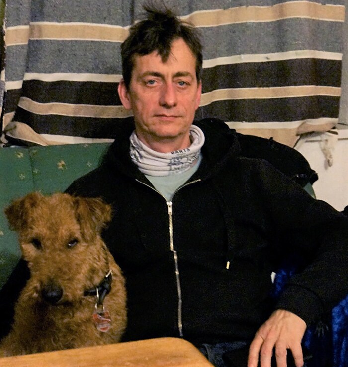 Garweg with a dog