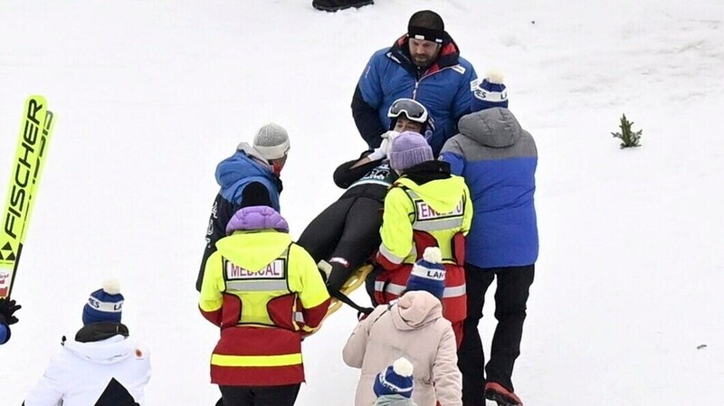 Mario Seidl hat sich schwer verletzt (Bild: ASSOCIATED PRESS)