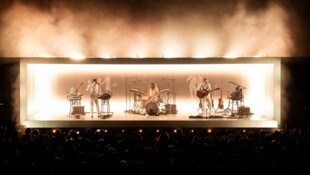 Das französische Pop-Kollektiv Air bei seinem fulminanten Auftritt im Wiener Konzerthaus - in der MetaStadt gibt es Open-Air-Wiedersehen. (Bild: Andreas Graf)