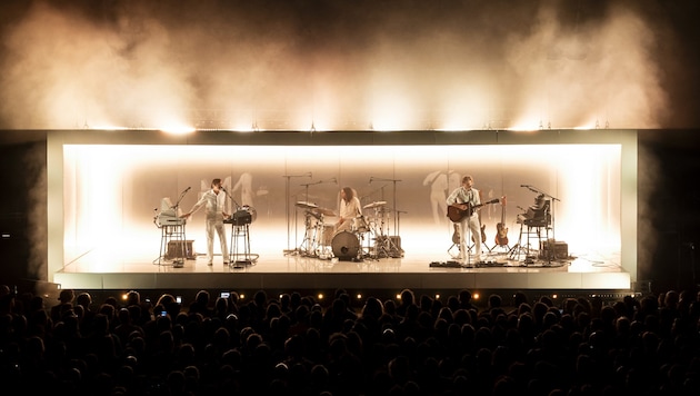 The French pop collective Air during their brilliant performance at the Vienna Konzerthaus - there will be an open-air reunion at MetaStadt. (Bild: Andreas Graf)