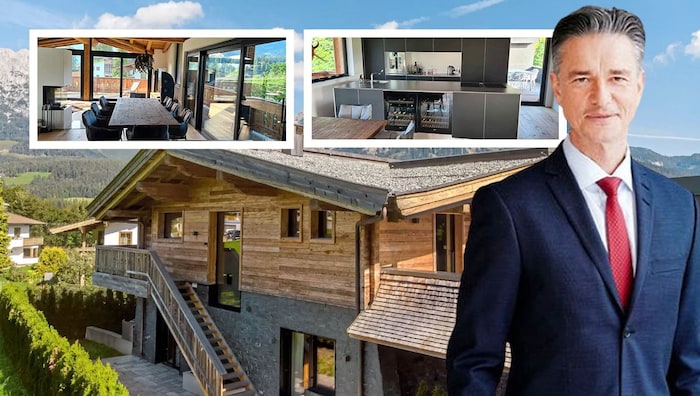 1,5 Millionen Euro ließ sich der Porsche-Vizeboss Lutz Maschke (57) das Nobelchalet im ...