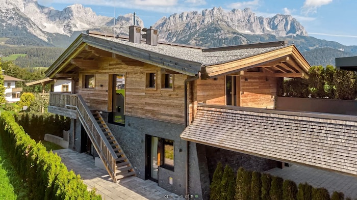 Schöner Wohnen: das Chalet mit Traum-Blick auf den Wilden Kaiser
