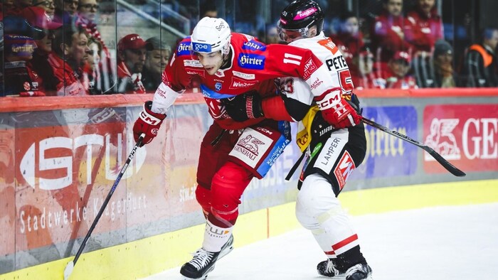 Haudum und KAC wurden von Vorarlberg ausgebremst.