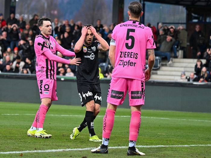 Lukas Fadinger also had the 1:0 on his boot, but missed the Linz goal.
