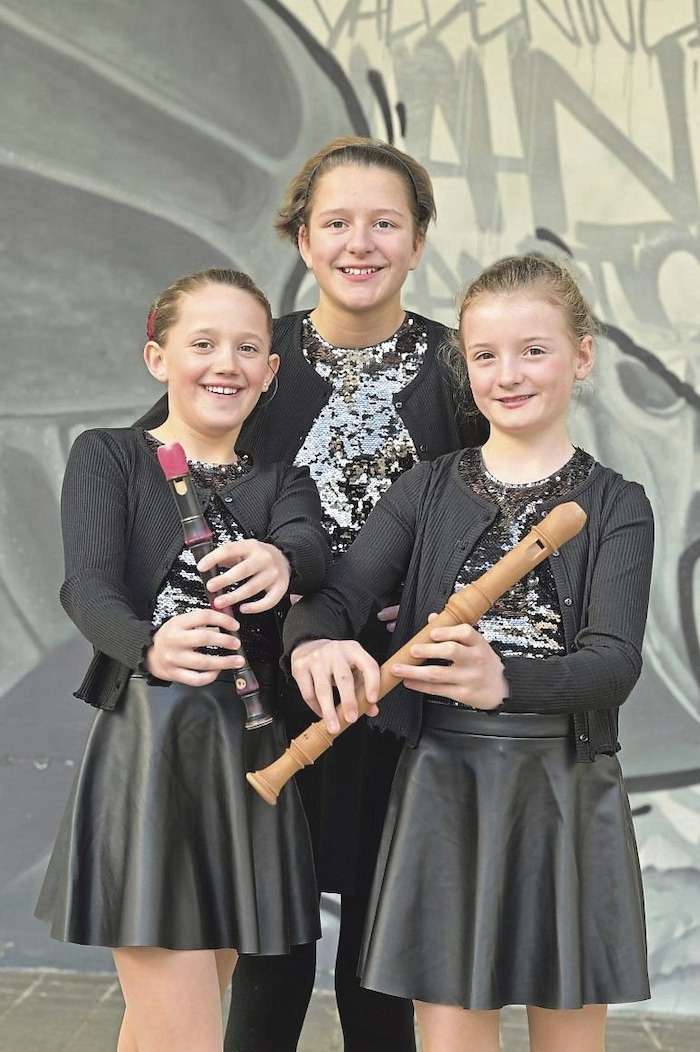 They call their ensemble the "Melodious Trio"