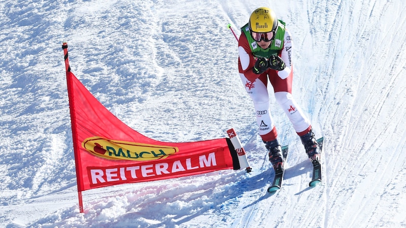 Katrin Ofner muss monatelang pausieren. (Bild: GEPA pictures)